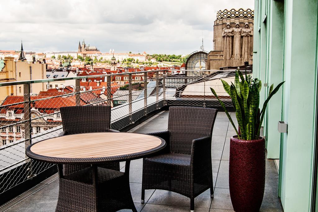 Wenceslas Square Terraces Prague Exterior photo